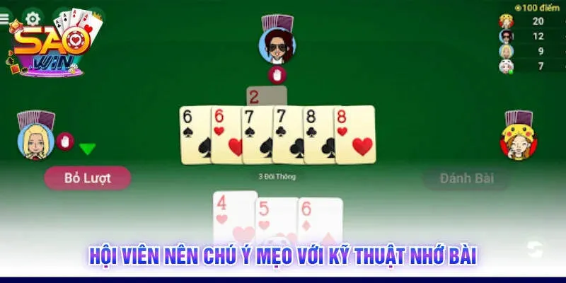 Hội viên nên chú ý mẹo với kỹ thuật nhớ bài